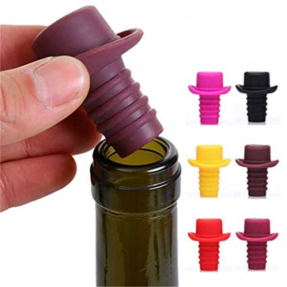 5Pcs Premium Silicone Bottle S - đánh giá và giá Wine Beer Hat