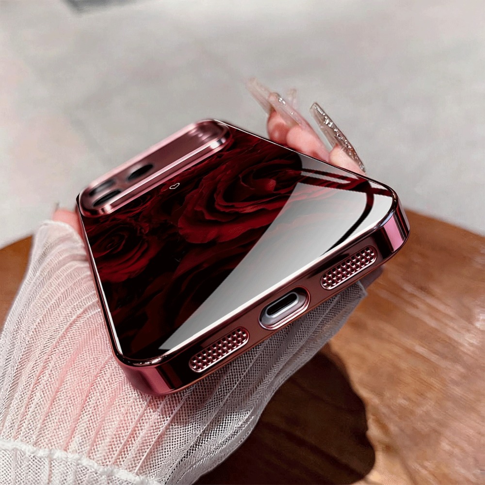 Wine red rose patterned glass  - đánh giá và giá Wine & Beer Guayaquil