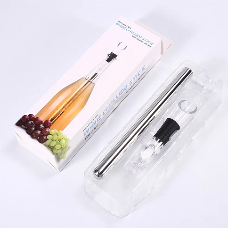 Stainless Steel Wine Chiller S - đánh giá và giá Wine Aerator Pour