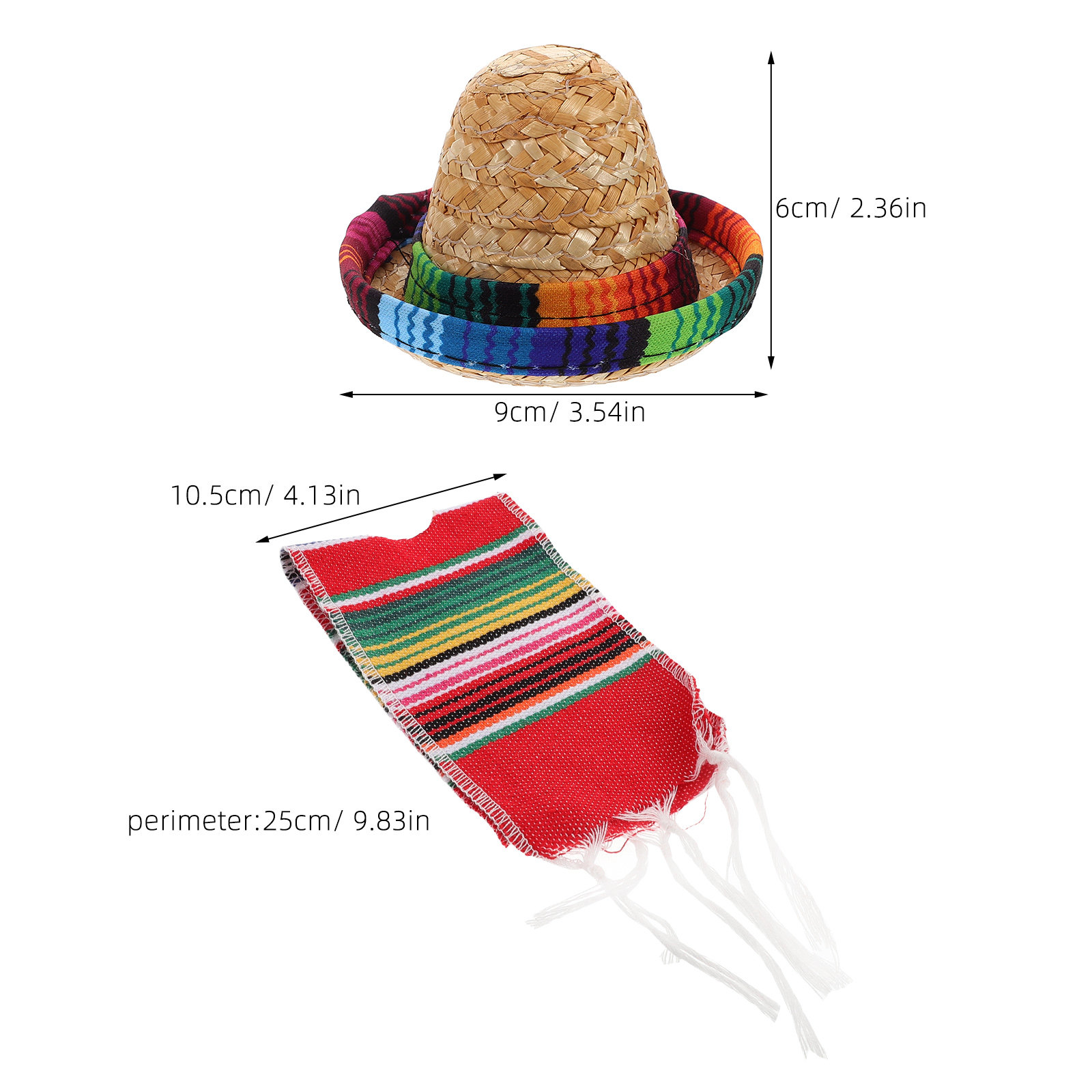 1Set Mexican Party Bottles Dec - đánh giá và giá Wine Beer Hat
